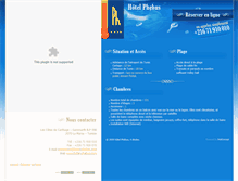 Tablet Screenshot of hotel-phebus.com